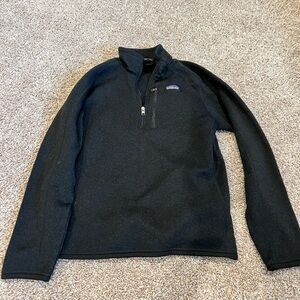 Men’s Patagonia better sweater, 1/4 zip